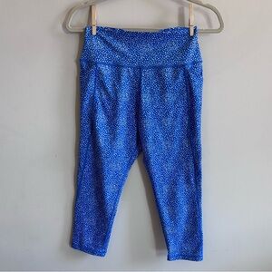 Senita Athletics Blue Dot 3/4 Leggings